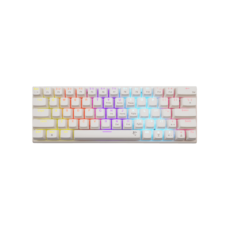 White Shark Tastatura GK-002211V2 WAKIZASHI-2 / Bijela US-RED.SW