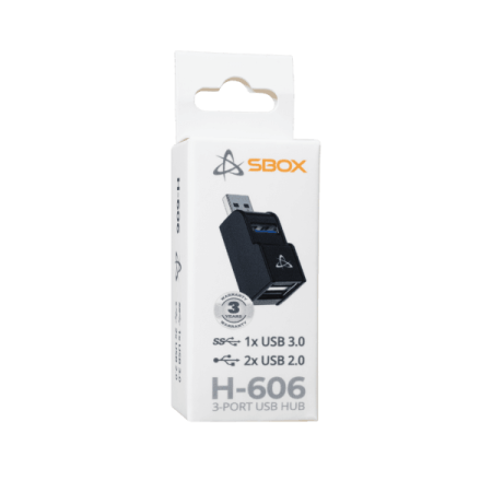 SBOX USB RAZDJELNIK H-606 3 PORT USB-A 3.0